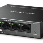MERCUSYS Desktop Switch MS105GP, 5x 10/100/1000 Mbps, PoE+, Ver. 1.0