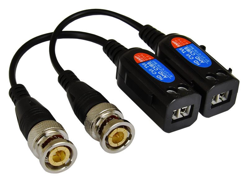 P-TR1HD PULSAR παθητικό video balun P-TR1HD για κάμερες HD-CVI/TVI/AHD/CVBS - Image 1
