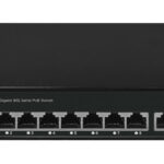 HIMAX PoE switch PS1802G, 8x Ethernet PoE & 2x Ethernet θύρες, έως 1000Mbps