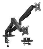 POWERTECH βάση γραφείου για 2x οθόνες PT-1425, 17-32", έως 9kg
