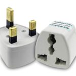 POWERTECH αντάπτορας ρεύματος από UK σε universal PT-368, 13A, copper, λευκός