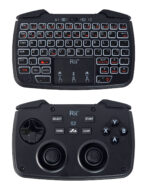 RIITEK ασύρματο gamepad & πληκτρολόγιο RK707, backlit, 2.4GHz, μαύρο
