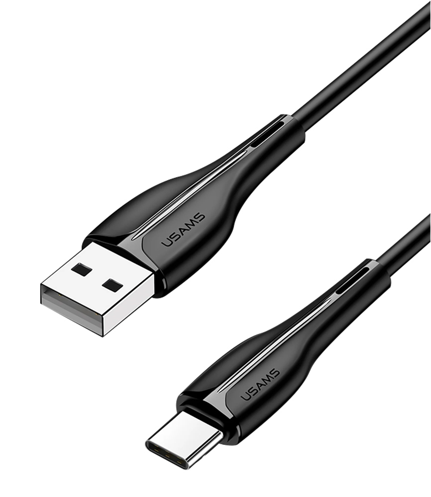 SJ372USB01 USAMS καλώδιο USB-C σε USB US-SJ372, 2A, 1m, μαύρο - Image 1