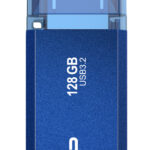 SILICON POWER USB Flash Drive Helios 202, 128GB, USB 3.2, μπλε
