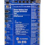 SUNSHINE tester μπαταριών SS-915 για Apple & Android smartphone, V9.0
