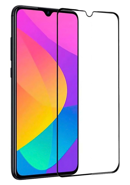TGC-0411 POWERTECH Tempered Glass 5D, full glue, για Xiaomi Redmi 9/9A, μαύρο - Image 1