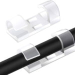 POWERTECH οργανωτής καλωδίων TIES-032, 3.3x1x1cm, διαφανές, 20τμχ