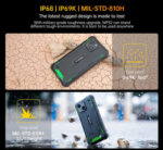 OUKITEL smartphone WP32, 6", 4/128GB, 6300mAh, IP68/IP69K/MIL-STD-810H, πορτοκαλί - Image 2
