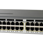 CISCO used Switch Catalyst WS-C3750X-24T-E, 24x 10/100/1000 Ports