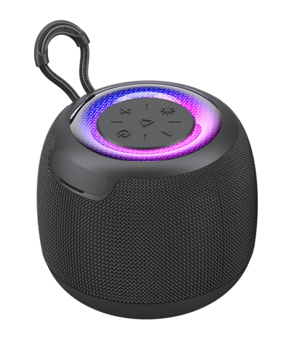 YX14YX01 USAMS φορητό ηχείο US-YX014, 10W, Bluetooth, 1200mAh, μαύρο - Image 1