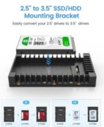 ORICO tray 3.5" για 2.5" HDD/SSD 1125SS-V1, 6Gbps, μαύρο - Image 2
