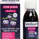 [3-2] Συμπλήρωμα Διατροφής για Παιδιά Sambucol for Kids + Vitamin C 120ml