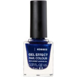 ΚΟΡΡΕΣ Korres Gel Effect Gloss Βερνίκι Νυχιών Μακράς Διαρκείας 87 Infinity Blue 11ml