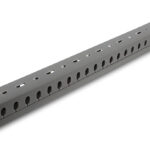 DELOCK cable management 22028, πλαστικό, 30x30mm, 1m, γκρι