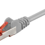 GOOBAY καλώδιο δικτύου 50885, CAT 6 S/FTP, copper, 250MHz, 0.5m, γκρι
