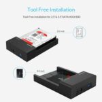 ORICO docking station για 2.5" ή 3.5" SATA HDD/SSD 6518US3-V2, 5Gbps, μαύρο - Image 2