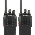 BAOFENG σετ ασύρματοι πομποδέκτες BF-88E, PMR, 0.5W, μαύρο, 2τμχ