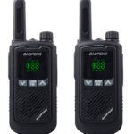 BAOFENG σετ ασύρματοι πομποδέκτες BF-T17, PMR, 0.5W, μαύρο, 2τμχ