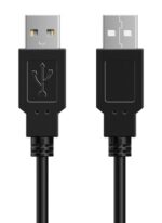 CABLETIME καλώδιο USB 2.0 C161-AMAM, 480Mbps, 0.5m, μαύρο - Image 2