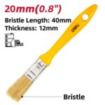 DELI πινέλο βαφής DL509132 με φυσικές τρίχες, πλαστική λαβή, 20mm - Image 2