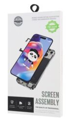 TW INCELL LCD για iPhone 14 Pro Max, camera-sensor ring, earmesh, μαύρη - Image 2
