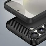 POWERTECH Θήκη Carbon MOB-2009 για Samsung S25 Edge, μαύρη - Image 2