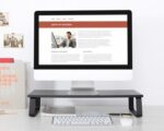 POWERTECH επιτραπέζια βάση οθόνης/laptop PT-1444, 13-32", έως 20kg, μαύρη - Image 2