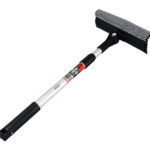HEYNER καθαριστής τζαμιών 407300, τηλεσκοπικός έως 80cm, ασημί/μαύρος