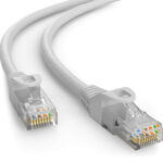 POWERTECH καλώδιο δικτύου CAB-N414, Cat 6 U/UTP, CCA, 250Hz, 0.5m, γκρι