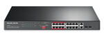 MERCUSYS rackmount switch MS118CP, 16x 10/100Mbps PoE+ & 2x Gigabit θύρες, UN/1.0