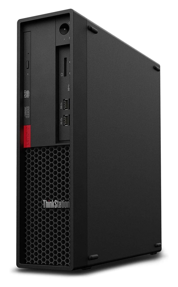 PC-3003-SQR LENOVO PC ThinkStation P330 SFF, Refurbished Grade A Repainted, i5-9400, 8/256GB M.2, DVD, FreeDOS - Image 1