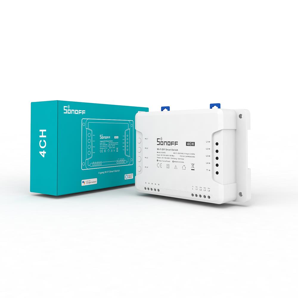 SONOFF 4CHR3 – 4-GANG WIFI SMART SWITCH