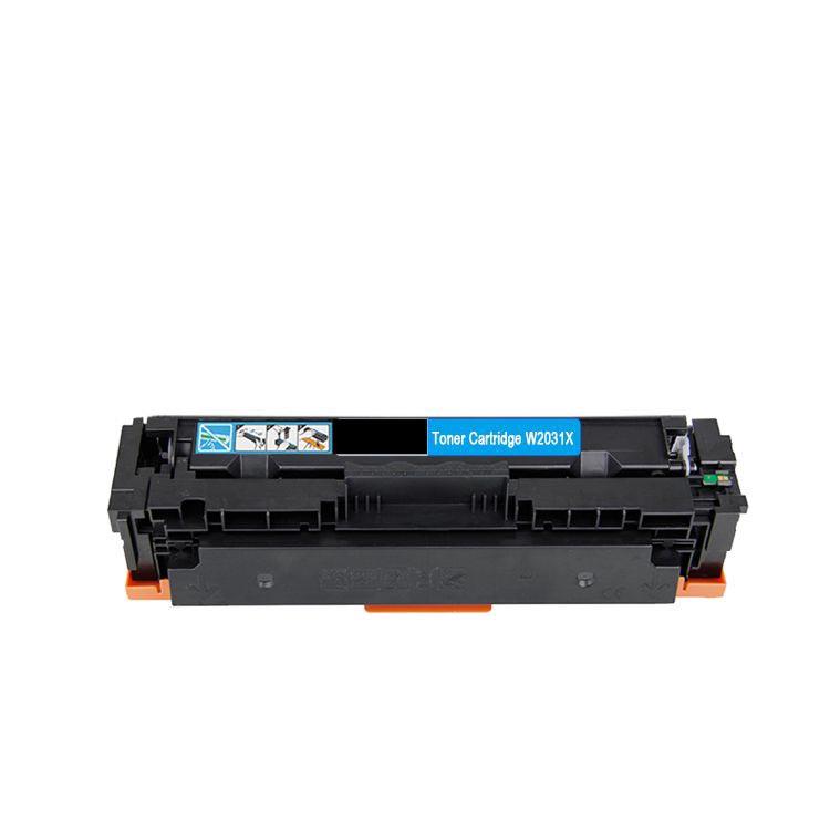 15421 TONER ΣΥΜΒΑΤΟ HP W2031X, 415X, CYAN, CANON 055, 6000 ΣΕΛΙΔΕΣ ΧΩΡΙΣ CHIP - Image 1