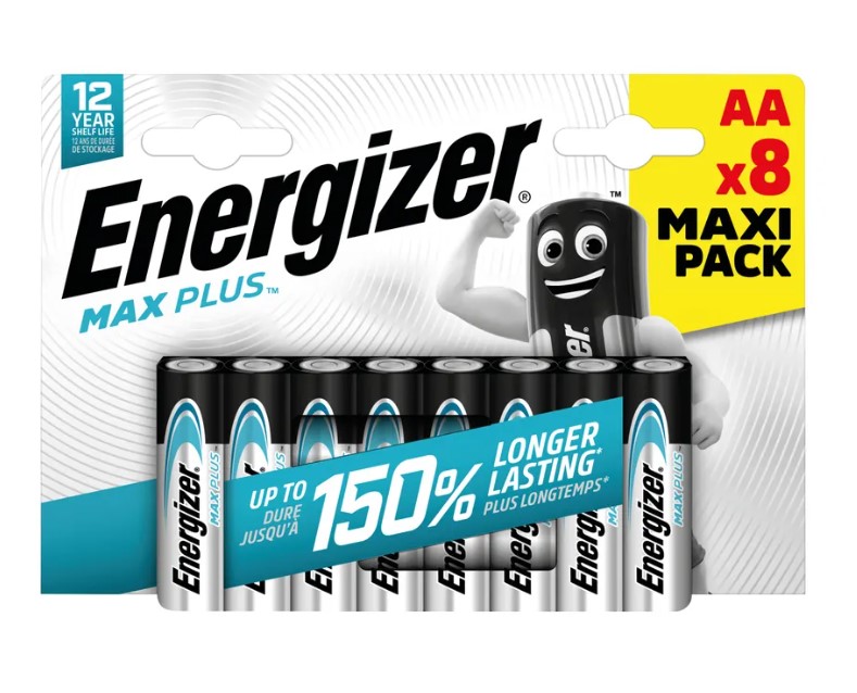 _2024-03-09_094645 Energizer Max Plus Alkaline Battery ΑΑ (8 τμχ) - Image 1
