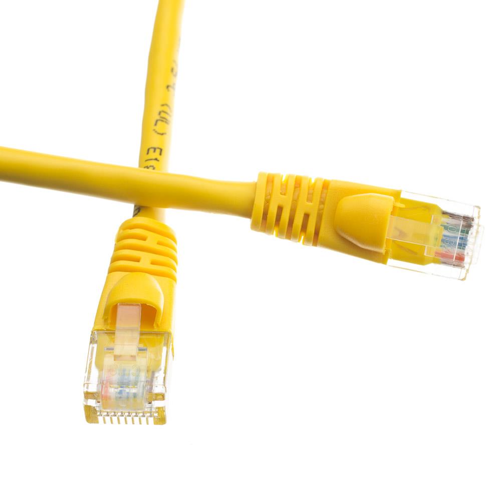 23519 NG ΚΑΛΩΔΙΟ UTP CAT6 0.50m, ΚΙΤΡΙΝΟ - Image 1