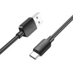 HOCO X96 ΚΑΛΩΔΙΟ ΦΟΡΤΙΣΗΣ HYPER TYPE-C, 27W, 1m, ΜΑΥΡΟ