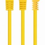 CABLEXPERT ΚΑΛΩΔΙΟ UTP CAT6 0.5m, ΚΙΤΡΙΝΟ