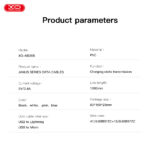 XO NB265 Μινιμαλιστικό Καλώδιο Micro Λευκό - Image 4