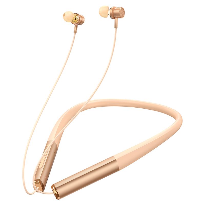 27037 HOCO ES71 ΑΚΟΥΣΤΙΚΑ BLUETOOTH PLATINUM, ΣΤΕΚΑ, ΠΟΡΤΟΚΑΛΙ - Image 1