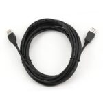 CABLEXPERT ΚΑΛΩΔΙΟ USB EXTENSION 2.0 MALE-FEMALE ΜΕ ΦΕΡΡΙΤΗ 5m - Image 2