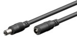 GOOBAY καλώδιο προέκτασης τροφοδοσίας 71401, 5.5x2.5mm, 3m, μαύρο