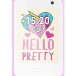 XO H150 Kids Smart 2G Cell Phone 2.8' Screen 30W Pixel White+Purple