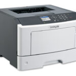 LEXMARK used Printer MS417dn, laser, monochrome, με toner & drum