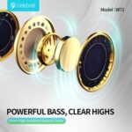 CELEBRAT earphones με θήκη φόρτισης W71, True Wireless, 10mm, 30/200mAh, λευκά - Image 2