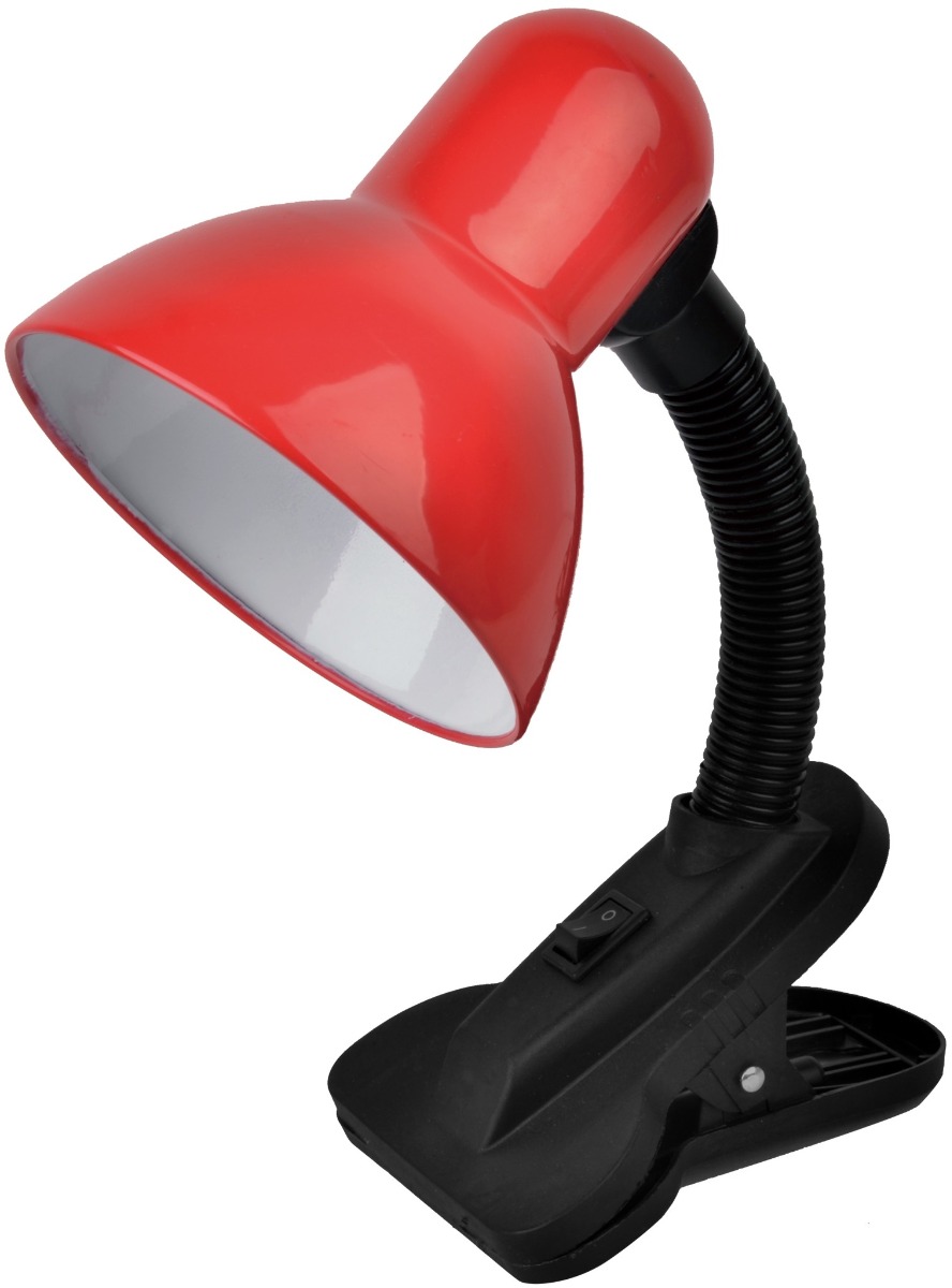 abdl-clip-r-60w_avide-basic-asztali-lampa-csiptetheto-piros-max-60w_1-0x0 Avide Basic Φωτιστικό Γραφείου Κλιπ Κόκκινο Max 60W - Image 1