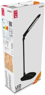 Avide LED Φωτιστικό Γραφείου με Ντίμερ Αφής Μαύρο 10W - Image 2