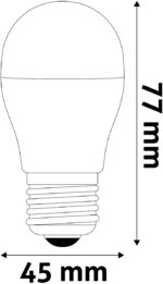 Avide LED Σφαιρική G45 2.9W E27 Λευκό 4000K Super Υψηλής Φωτεινότητας - Image 3