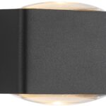 Avide Εξωτερικό Φωτιστικό Τοίχου Nazir LED 6W Λευκό 4000K IP54