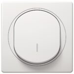 EON 101 Single-pole switch with indication white E625.00