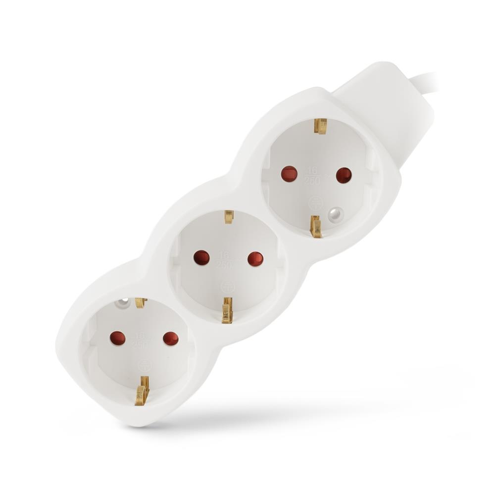 eseg3-15_p Entac Πολύπριζο 3 Θέσεων 3x1.0mm 1.5m - Image 1